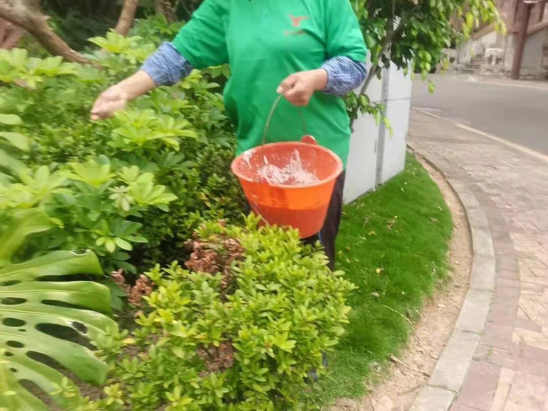 小區綠化養護施肥